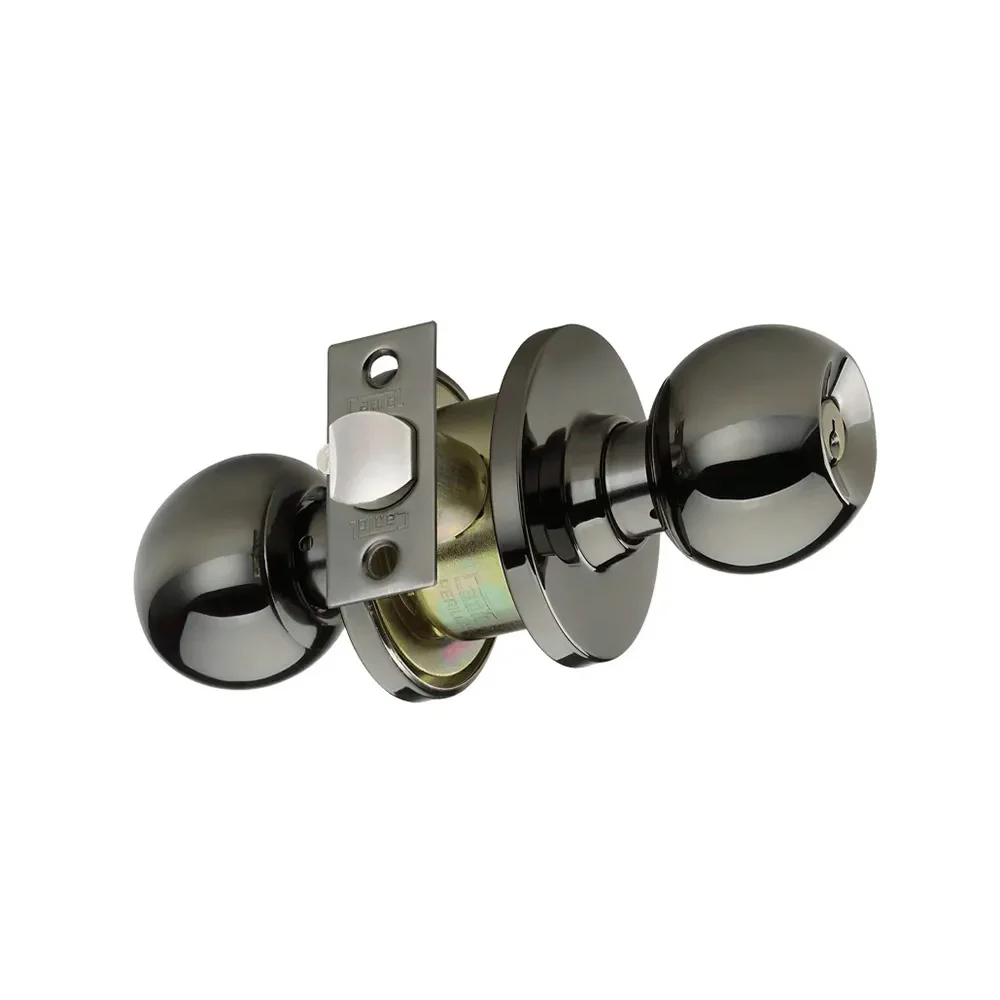 Cerradura Chapa Pomo Dormitorio Bronce Quemado Cantol
