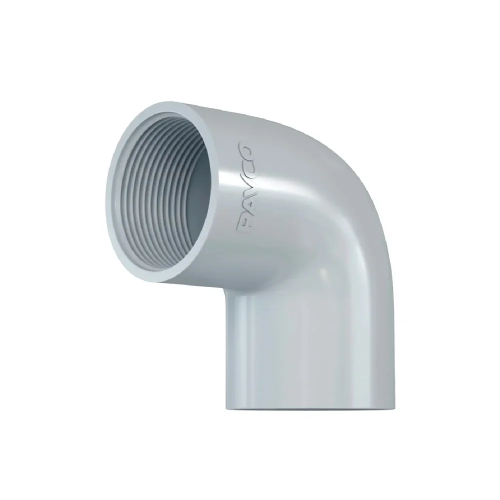 Codo PVC Agua 1" X 90° con Rosca Pavco