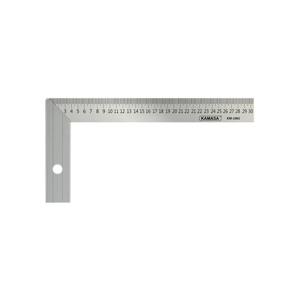 Escuadra de Acero Inoxidable 12" KM506 Kamasa