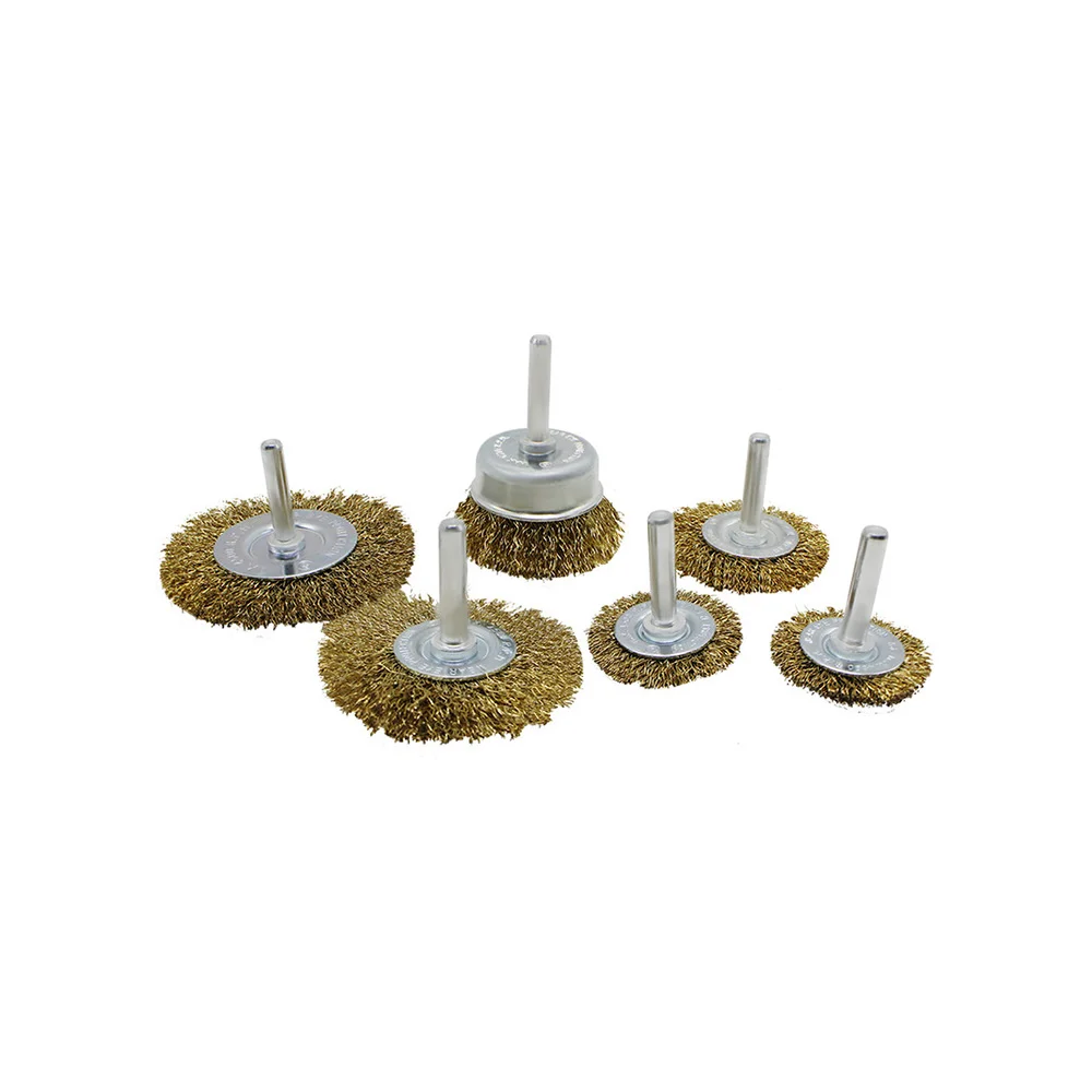 Juego Escobilla Ruedas 6PCS para Taladro KM131 Kamasa