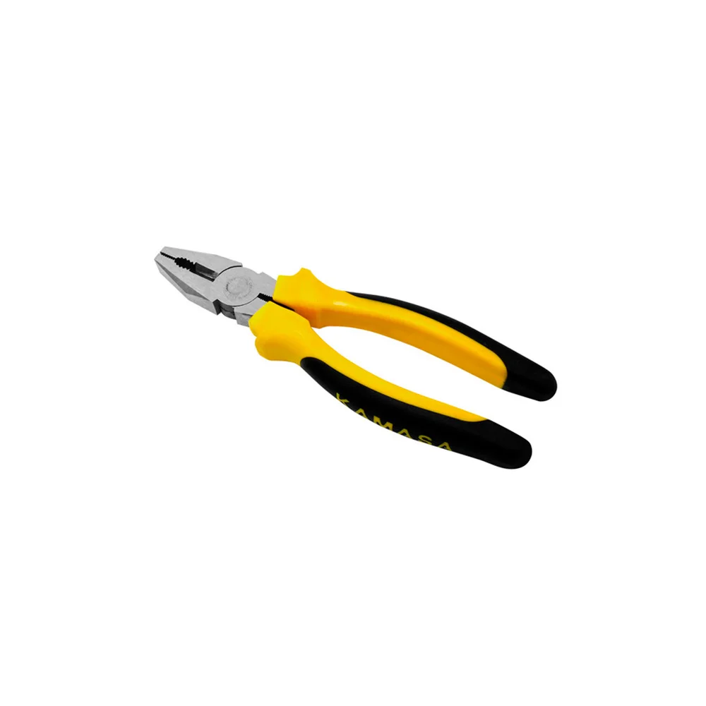 Alicate Universal 8" Amarillo/negro KM001 Kamasa