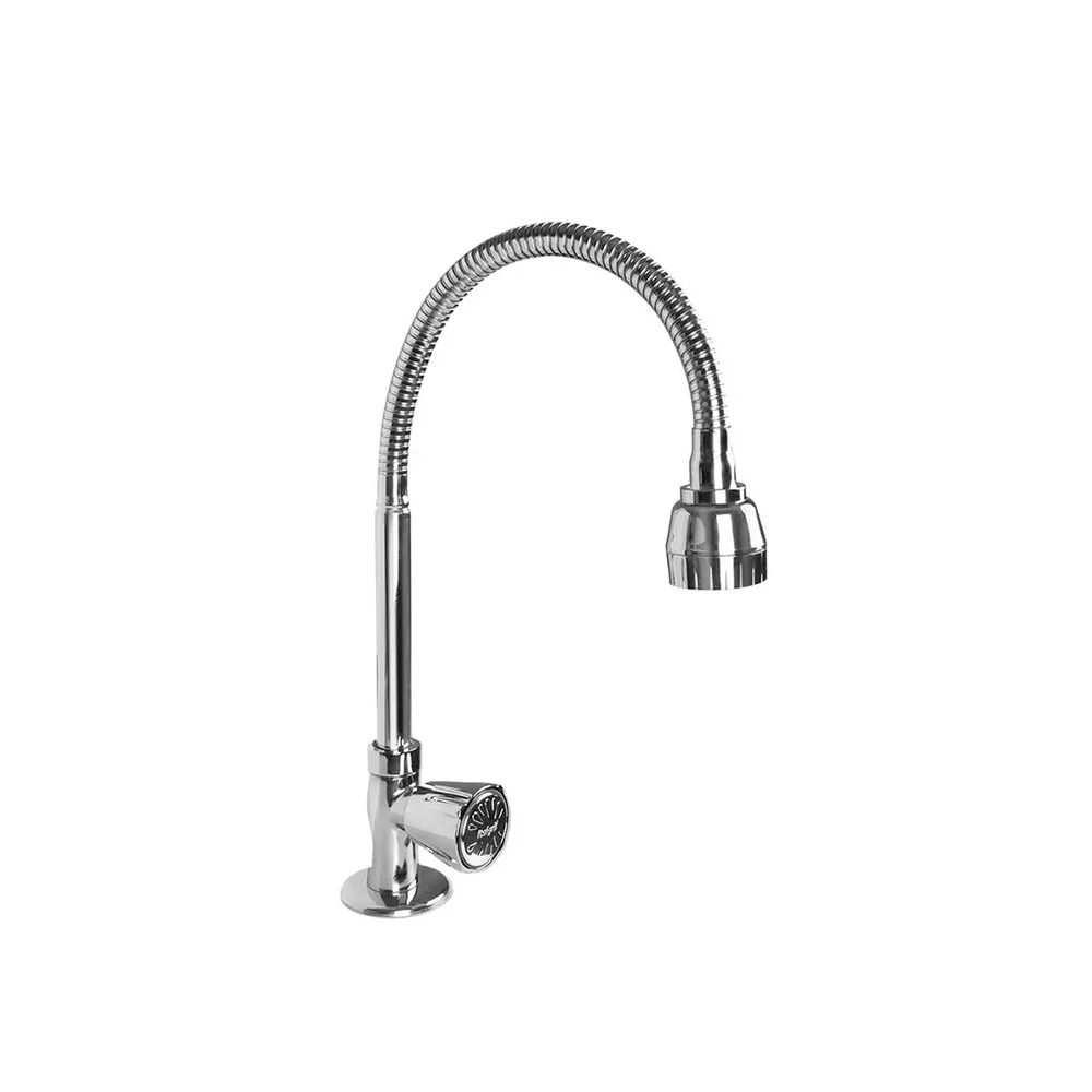 Llave de Lavadero Pico de Ganzo Flexible Mueble Italgrif Baru