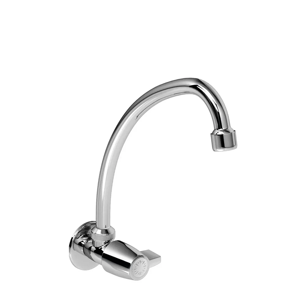 Llave de Lavadero Pico de Ganzo Pared Italgrif Cabo Blanco