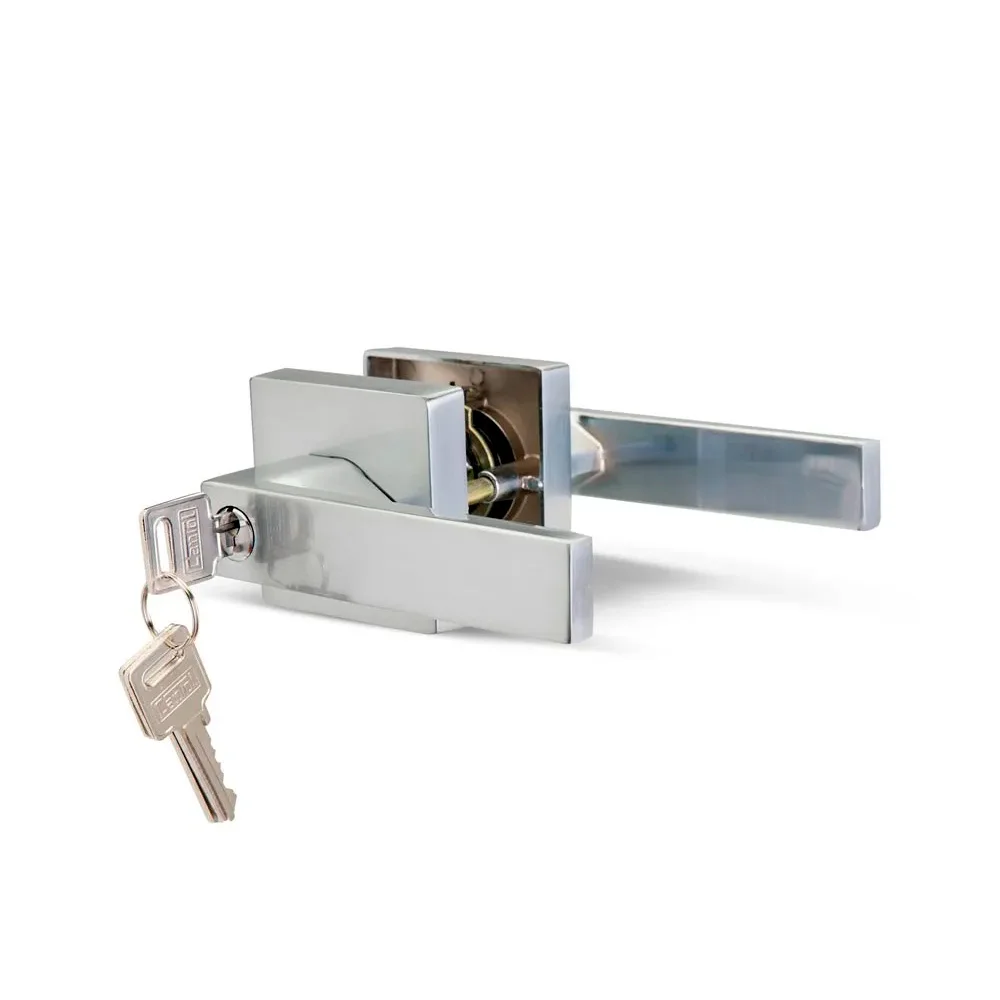Cerradura Chapa Cantol Danna Acero Inoxidable Reversible