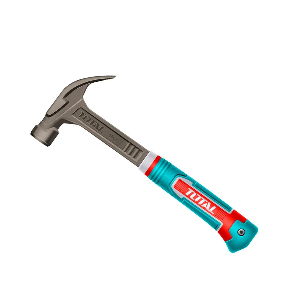 Martillo 16OZ/450G Acero Carbono Magnetico Industrial Total