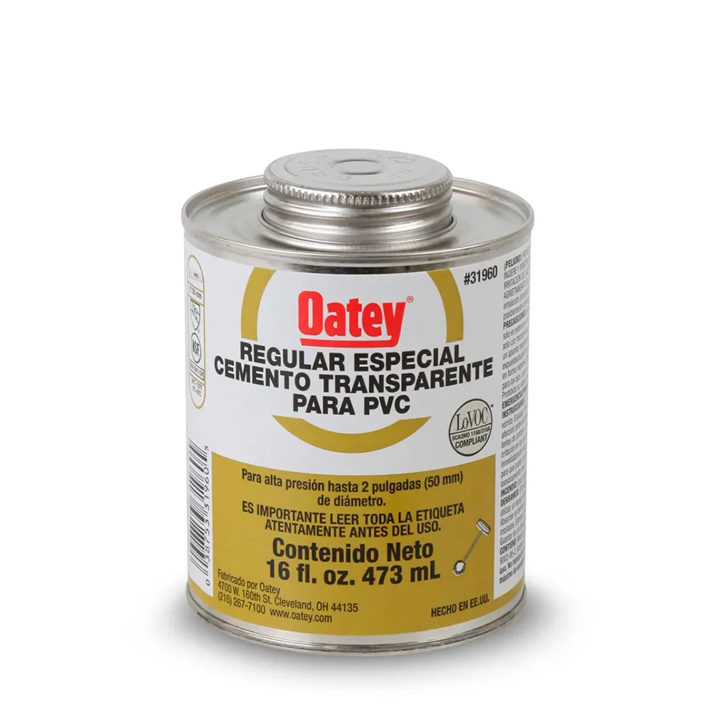 Pegamento Regular Dorado Oatey 16 OZ 1/8