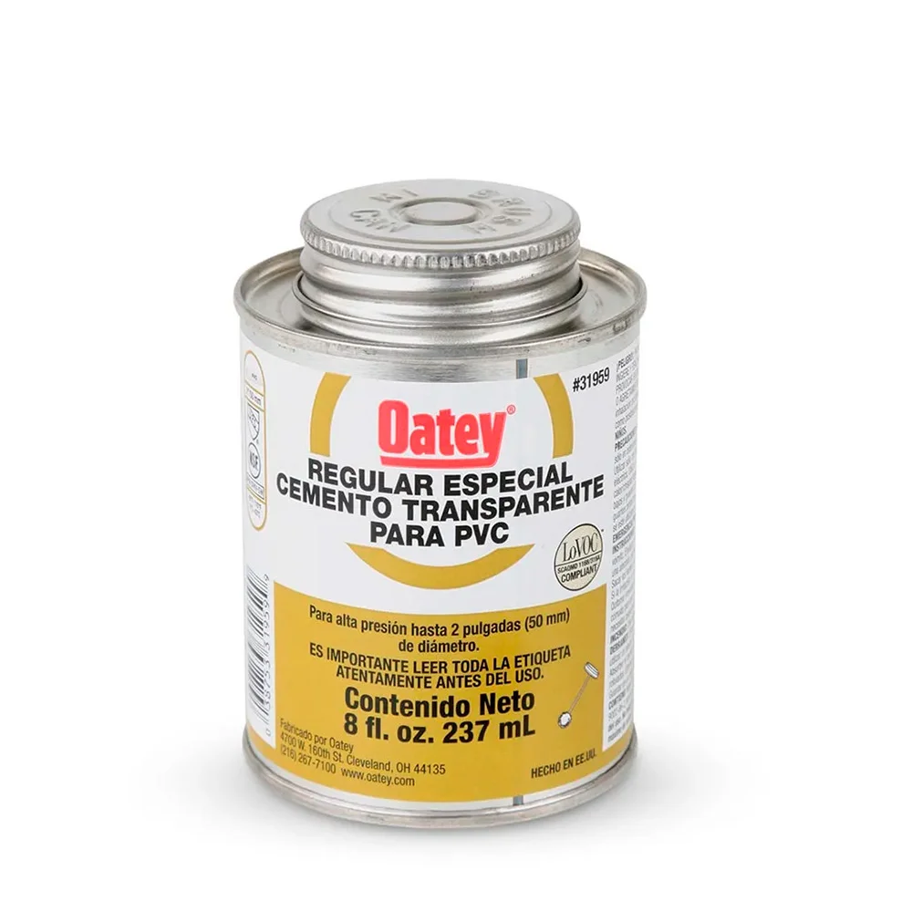 Pegamento Regular Dorado Oatey 8 OZ 1/16