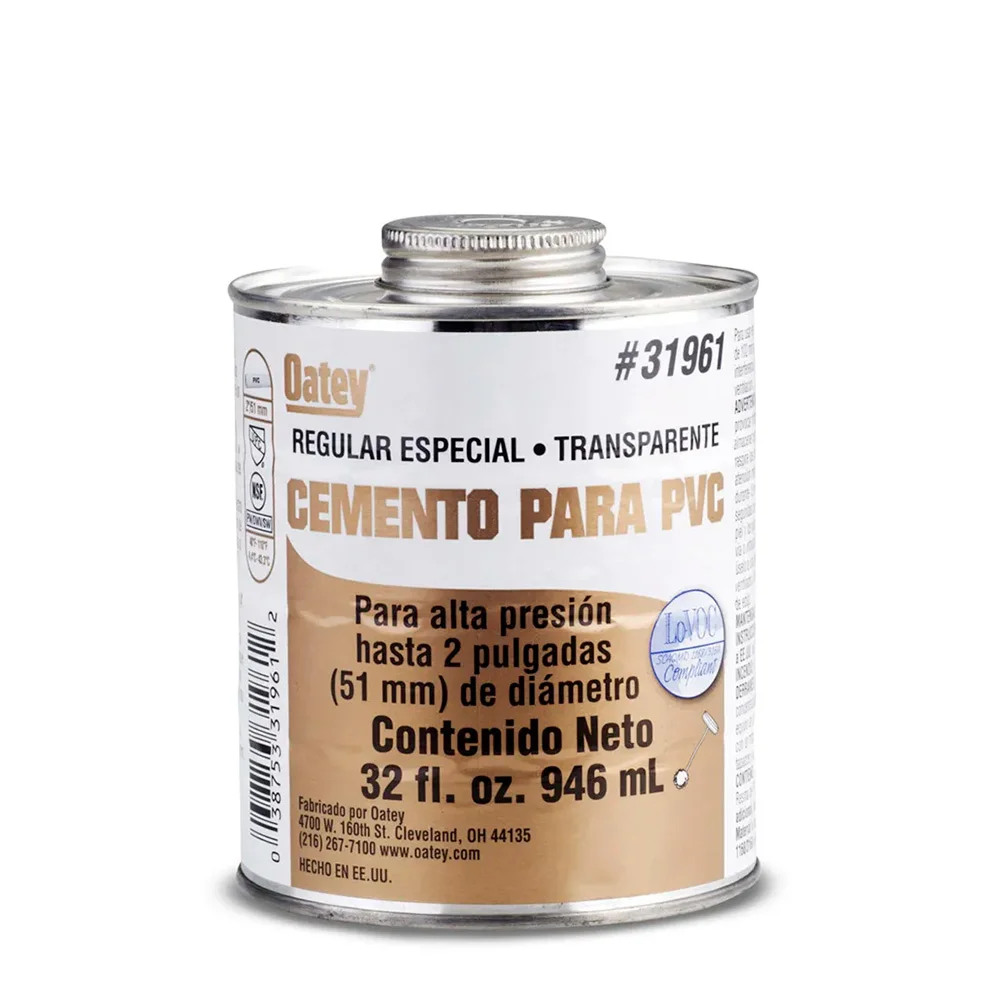 Pegamento Regular Dorado Oatey 32 OZ 1/4