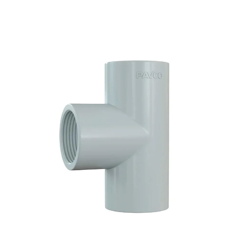 TEE PVC Agua 1" con Rosca Pavco