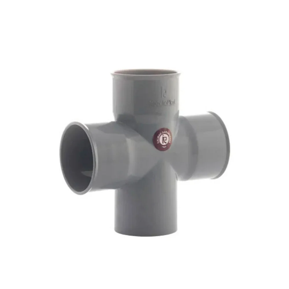 TEE SAL Doble 4" Desague Inyectoplast