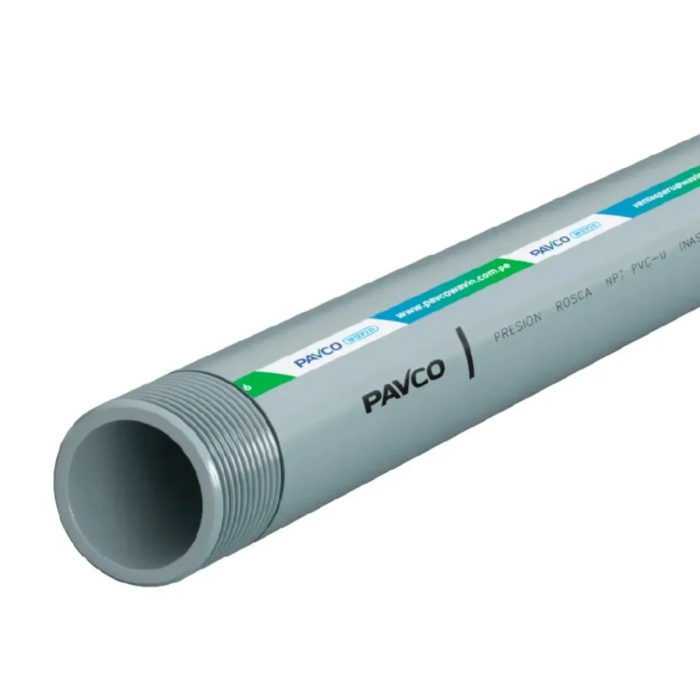Tubo PVC Agua 1" X 5M con Rosca Pavco — vista principal