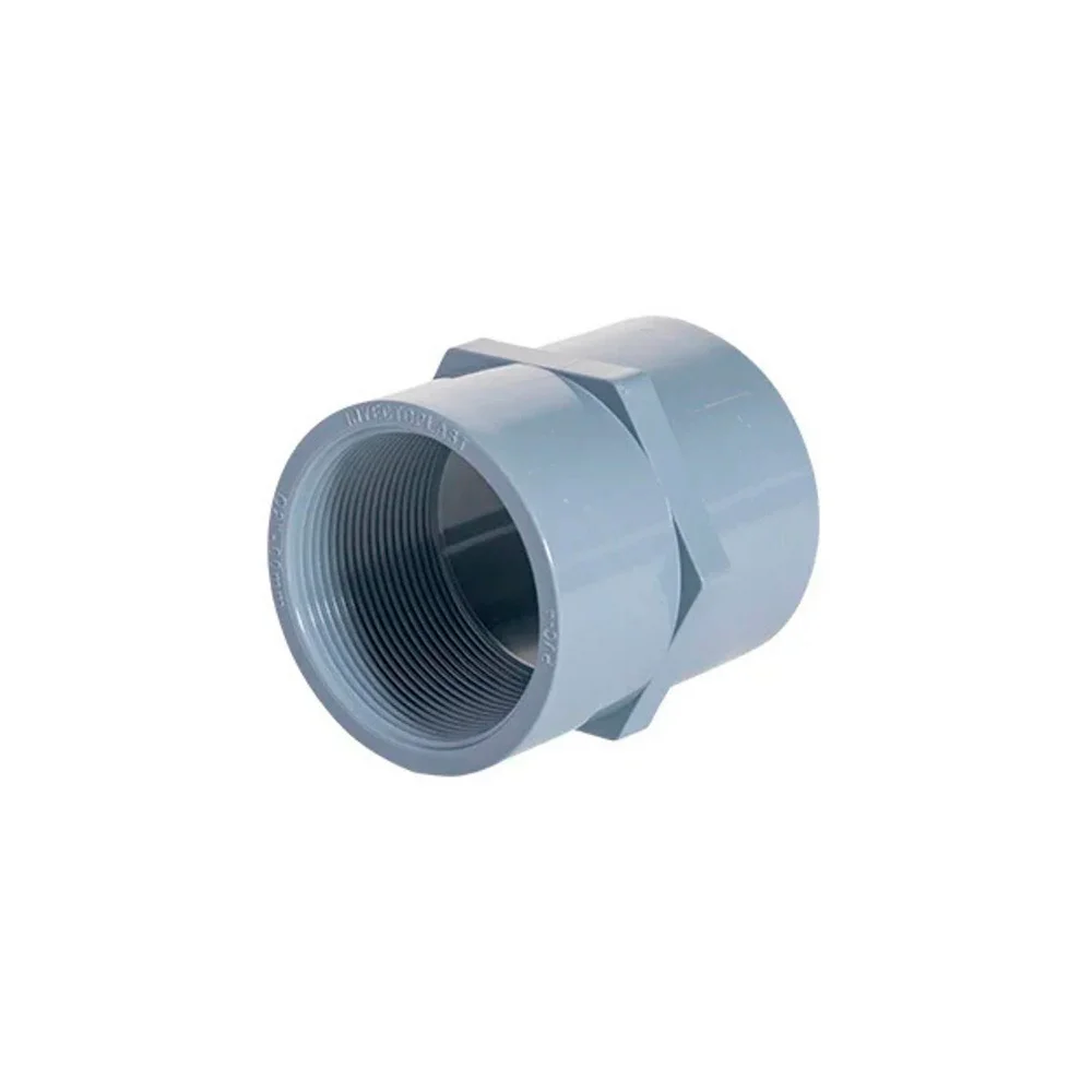 Union PVC Agua 1 1/2" con Rosca Inyectoplast