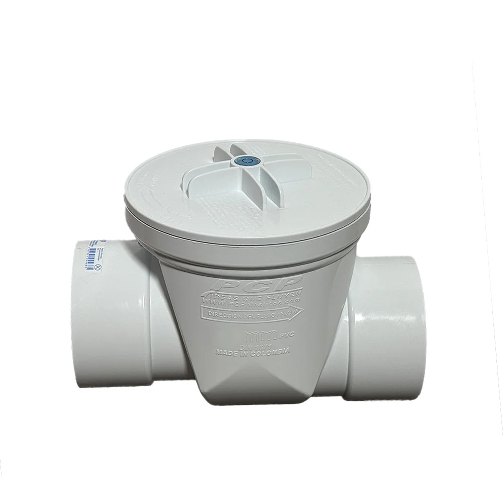 Valvula Check Anti-retorno PCP en PVC 4” 110MM